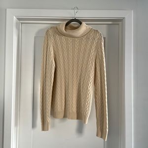 Fall White Knit Sweater!